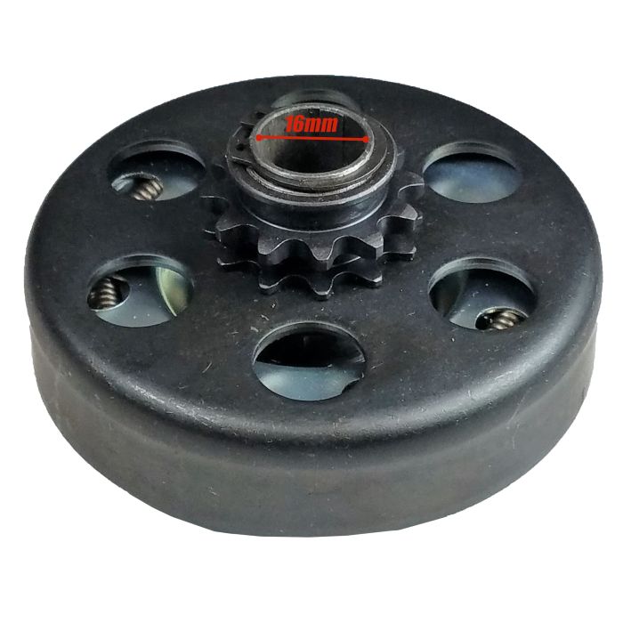 Clutch - 2.8HP, Stock - 16mm Shaft, #35 Sprocket with 11 teeth; Coleman, Baja Mini Bikes