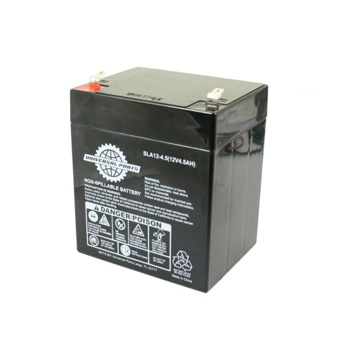 Battery - Universal Parts 12V 4.5AH. SLA12-4.5