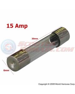 Fuse 15A (30mm X 6mm)