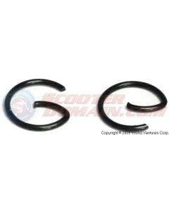 Piston Wrist Pin Clip - 8mm for 32mm & 34mm - 22/26cc 2-cycle
