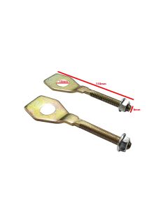 Axle Adjusters - 15mm (125cc, 150cc, 200cc ATV, Dirt bike )