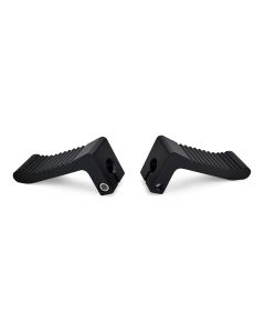 Foot Peg Set - Aluminum, Cag  (L-shape)
