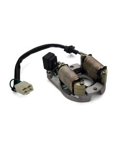 Stator / Magneto - 50 to 110cc (33mm Center Hole, Male Plug w/4 wires)