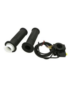Universal Parts Twist Grip Throttle with Kill/Starter Switch