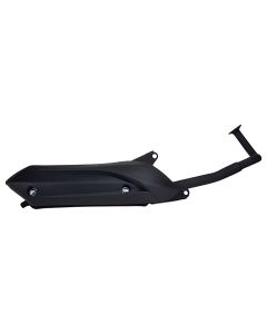 Exhaust - 49cc/50cc 139QMB, Short Case engine ver - Black Scooter