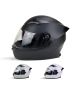 PITMOTO PM-888, Full Face Dual Visor DOT Approved Motorcycle Helmet