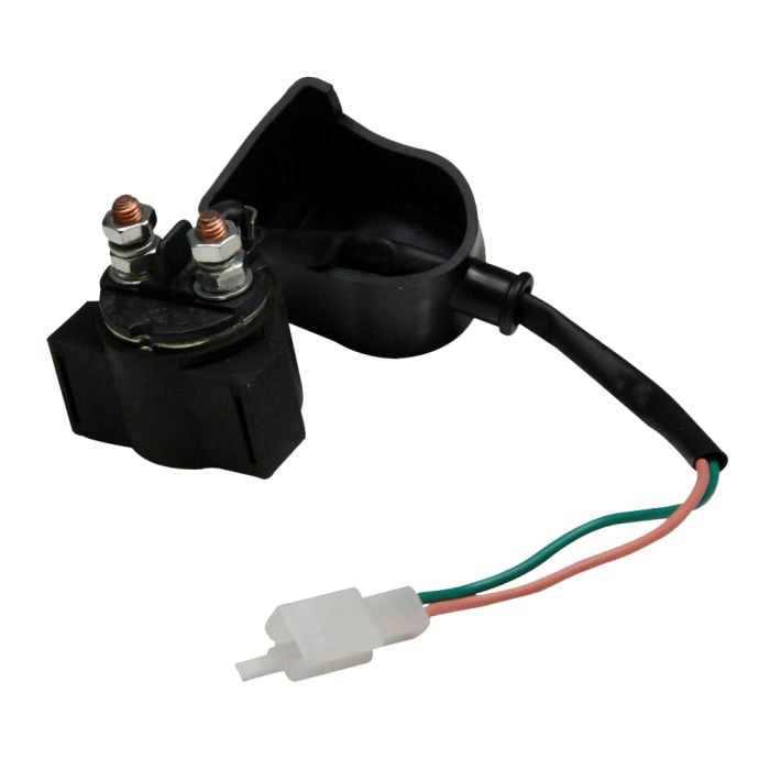 Starter Solenoid - 12v, w/6 Inch Cable 